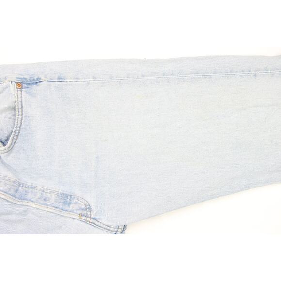 Vintage Levi's 501 Light Wash Rock Grunge High Waisted Festival Mom Denim Jeans - Picture 5 of 8